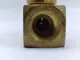 NEW Deltrol EF20B Easy Read Brass Flow Control Valve, 1/4