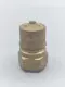  Eaton Hansen B8KP36BS Hydraulic Quick Connect Hose Coupling, Brass Body, Ball L