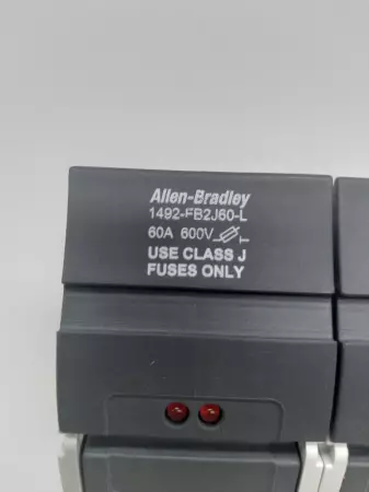  Allen-Bradley 1492-FB2J60-L Fuse Holder for Class J Fuses 600V 60Amp 