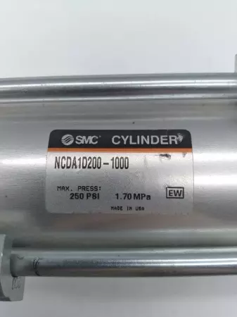  SMC NCDA1D200-1000 Pneumatic Air Cylinder 2