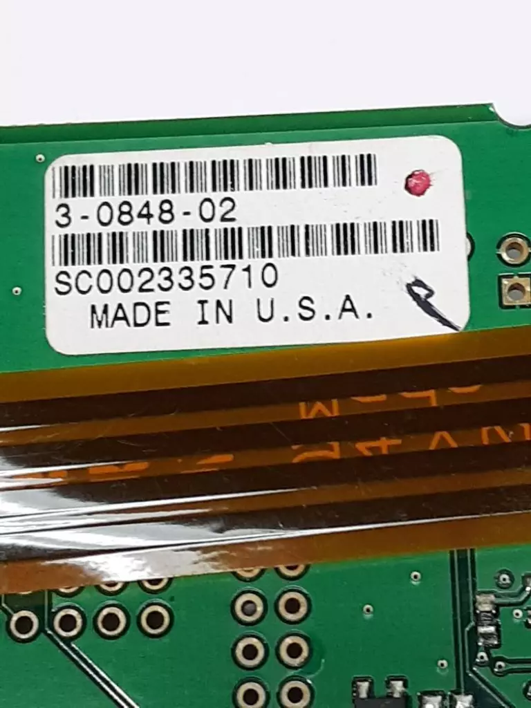 PSC Inc. 3-0848-02 Circuit Board 2-0898A REV X1 