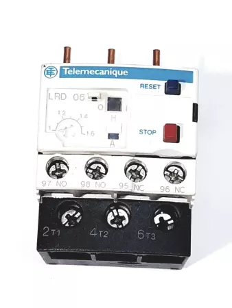 Telemecanique LRD 06 Overload Relay 1-1.6Amp 600V 