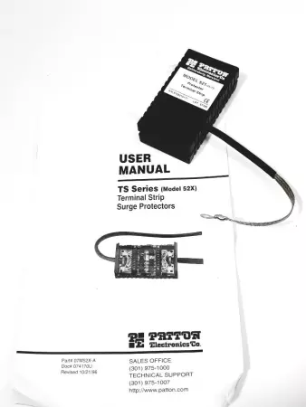 Patton 521/25-TS Terminal Strip Surge Protector 4-Wire 25V 