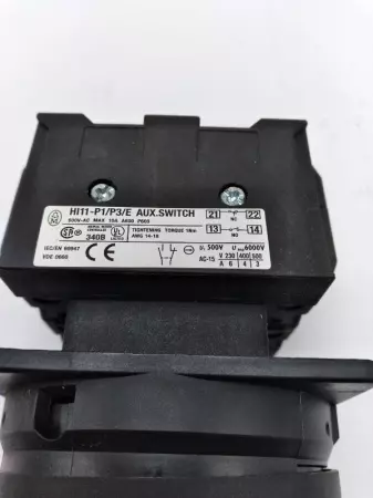  Moeller HI11-P1/P3/E Disconnect Switch 