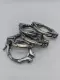  Unbranded 4" OD Pull Ring Clamp Lot of 5