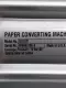  Paper Converting Machine 30008237 Pneumatic Cylinder 10Bar 