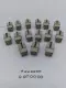  Harting HAN Q5/0-F Quick Lock Connector 230-400V 16Amp 8-Pin Lot of 15