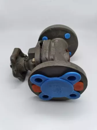 Dow Lined 150-I 125-I Diaphragm Valve, Iron Body 