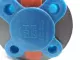 Dow Lined 150-I 125-I Diaphragm Valve, Iron Body 