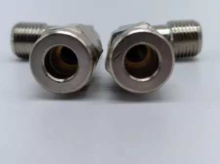 NEW Meltex 250319A 90 Degree Male Elbow Fitting Lot of 2