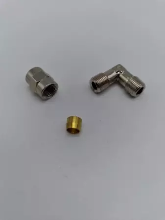 NEW Meltex 250319A 90 Degree Male Elbow Fitting Lot of 2