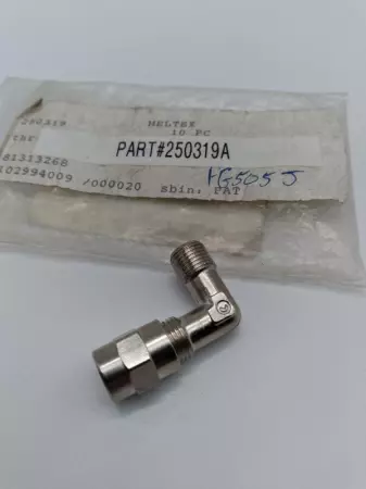 NEW Meltex 250319A 90 Degree Male Elbow Fitting Lot of 2