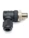 NEW Lumberg M12 Connector Plug 5-Pin Angled Lot of 4