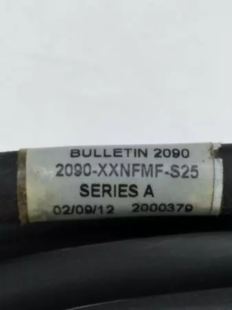 Allen-Bradley 2090-XXNFMF-S25 SER.A Motor Feedback Cable, Length 25M 