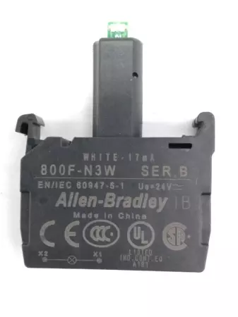  Allen-Bradley 800F-N3W Led Lamp Module 