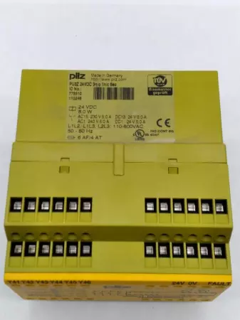 Pilz 775510 Safety Relay 24VDC 8W 