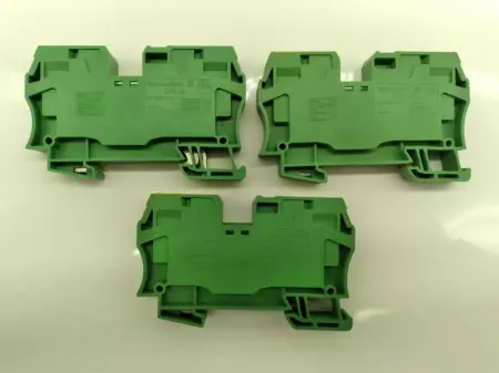  Weidmüller ZPE 16 PE Terminal Block Lot of 3