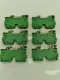  Weidmüller ZPE35 Ground Terminal Block Lot of 6