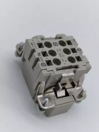  Harting HAN 6 ES-M Terminal Connector Block 