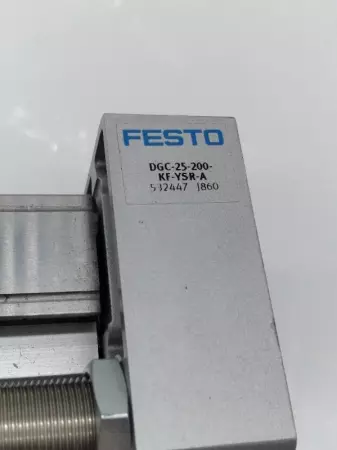  FESTO DGC-25-200-KF-YSR-A LINEAR MULTI SLIDE TESTED 