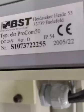 BST 38984 ekrProCom50 Web Guide Assembly 