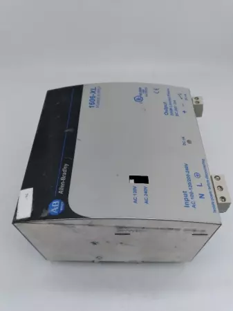 Allen-Bradley 1606-XLDNET8 SER. A PLC Power Supply In 100-240VAC Out 24VDC 