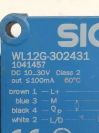  Sick WL12G-302431 Photoelectric Sensor TESTED 