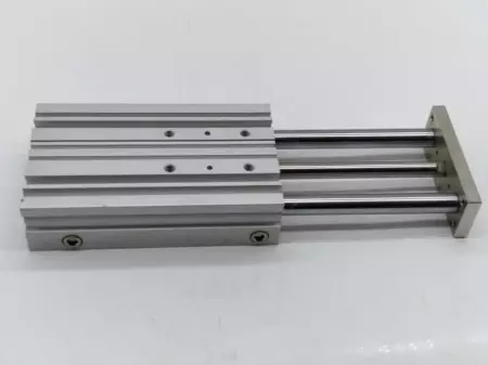  SMC MGPM20TN-100Z CYLINDER Slide Guide TESTED 