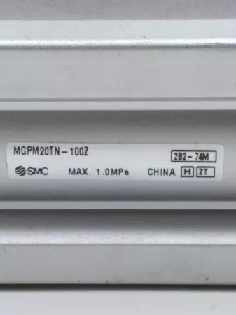  SMC MGPM20TN-100Z CYLINDER Slide Guide TESTED 