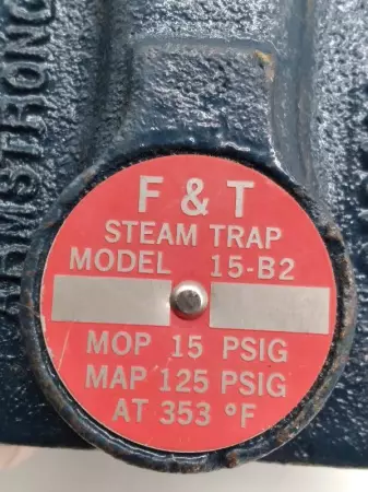  Armstrong 15-B2 Steam Trap TESTED/EXCELLENT 