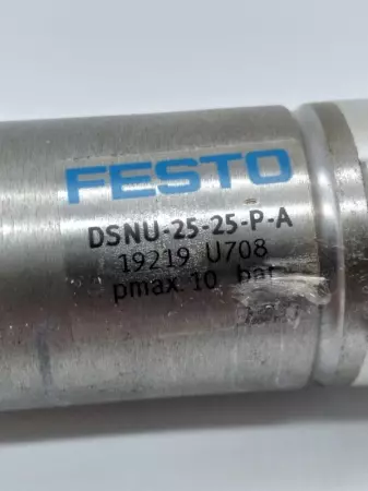  Festo DSNU-25-25-P-A 19219 Pneumatic Cylinder TESTED 