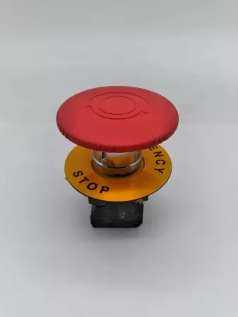   11 Emergency Stop Button w/ZBE-102 Block 