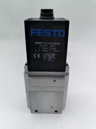 Festo MPPE-3-1/4-6-010-B Proportional Pressure Regulator 