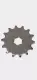 Sunstar 35211 Front Sprocket for Suzuki 14T 