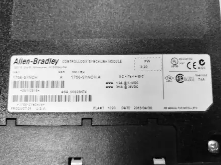 Allen-Bradley 1756-SYNCH SER.A SynchLink Communications Module 