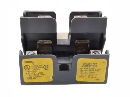 BUSSMANN JP60030-3CR FUSE HOLDER 3 POLE, 600V, 30AMP 