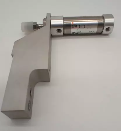  SMC CJ2B16-15 Pneumatic Cylinder w/Holder 