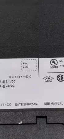 Allen-Bradley 1756-SYNCH Communication Module FW2.20 Broken Connector No Cover 