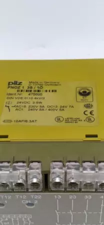  Pilz 475695 PNOZ 24 VDC Safety Relay 