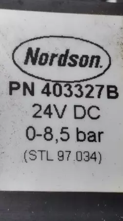  Nordson 403327B HOT MELT GLUE Solenoid Valve TESTED 