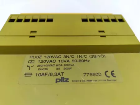 Pilz 775500 PU3Z Safety relay TESTED 