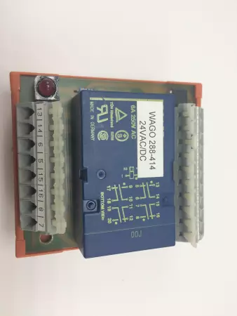  Wago 288-414 Relay Module 24VAC/DC 