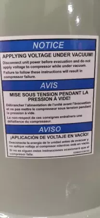 Trane CSHN250X0BKM Scroll Compressor, Volume 17Ton 28.2-29L 