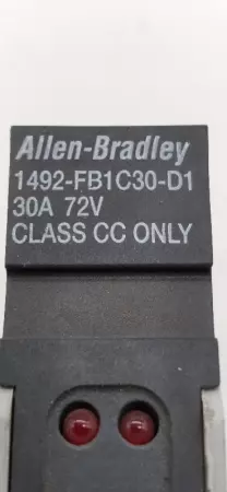 NEW Allen-Bradley 1492-FB1C30-D1 Fuse Holder 72V 30Amp Class CC 