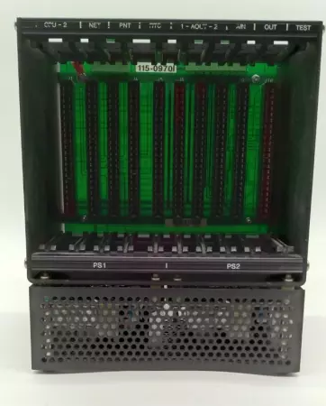 Acrison MD-2-581 PC-B 10-Slot Module Rack, MD-II 2000 Motherboard 