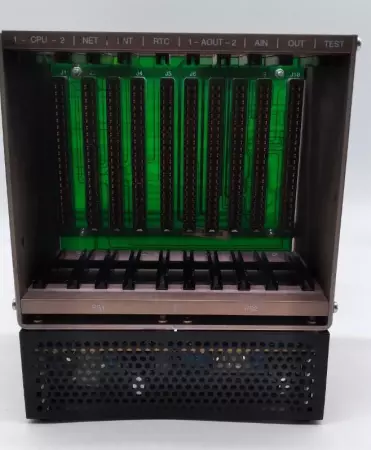 Acrison MD-2-581 PC-B 10-Slot Module Rack 