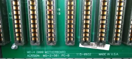 Acrison MD-2-581 PC-B 10-Slot Module Rack 