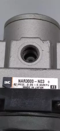 SMC NAR3000-N03 RELIEF VALVE TESTED 