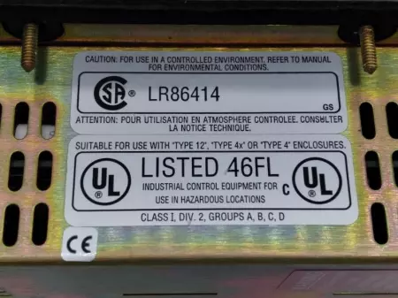 Cutler-Hammer 92-01760-05 PanelMate Operator Touch Screen Panel 24VDC 