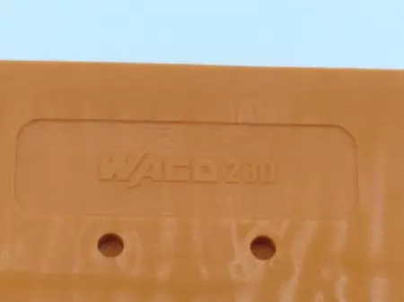  Wago WAGO280-315 Terminal Block End Plate Lot of 63